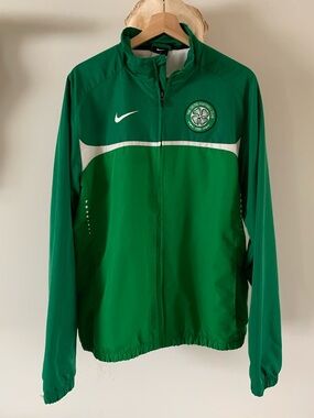 Nike Green Celtic Football Jacket 🍀